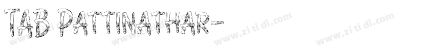 TAB Pattinathar字体转换